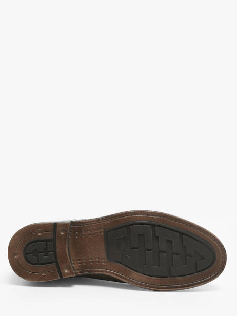 Enkellaarzen Hacker 5 Uit Leder No brand Groen men 12777 ander zicht 4