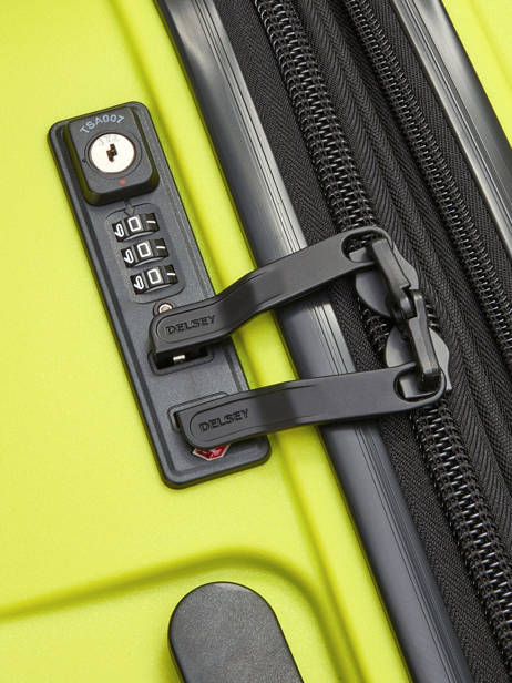 Uitbreidbare Harde Reiskoffer Belmont + Delsey Groen belmont + 3861820M ander zicht 1