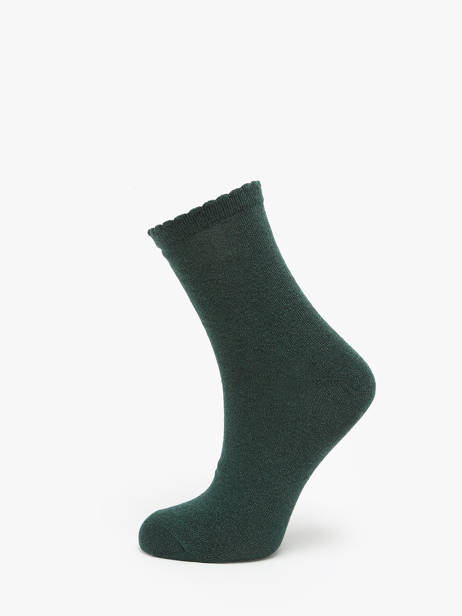 Sokken Pieces Groen socks women 17078534