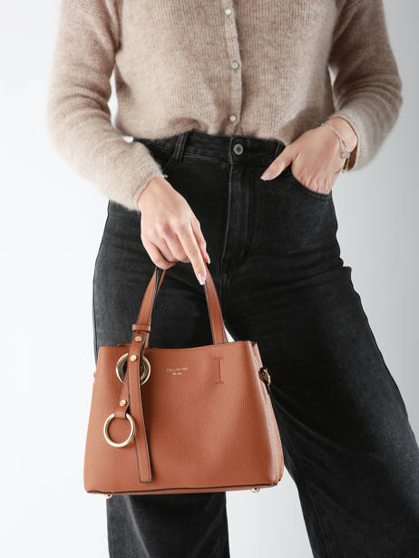 Handtas Grained Miniprix Bruin grained R1710 ander zicht 1