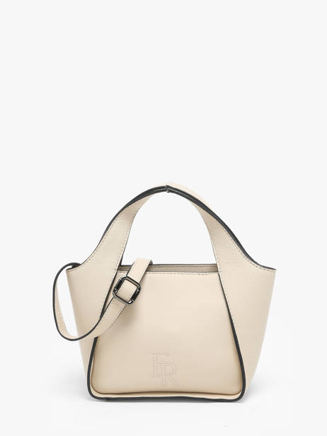 Cross Body Tas S Foudre Leder Etrier Beige foudre EFOD107S