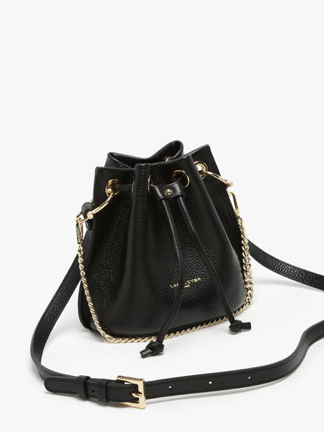 Bucket Bag Alba Double Leder Lancaster Zwart alba double 80 ander zicht 2