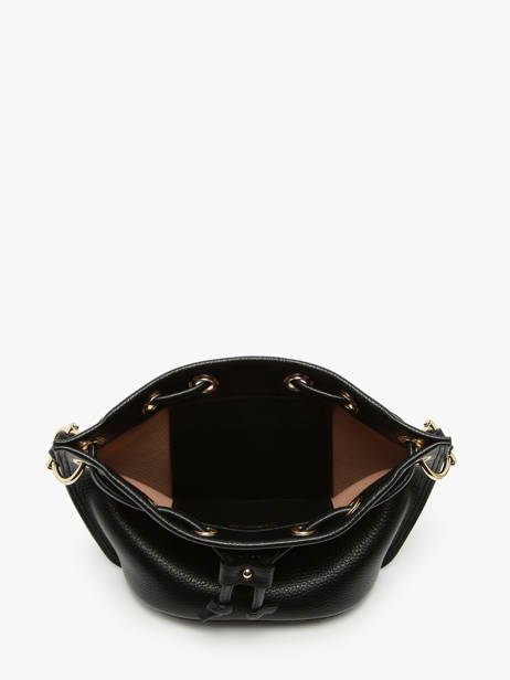 Bucket Bag Alba Double Leder Lancaster Zwart alba double 80 ander zicht 3