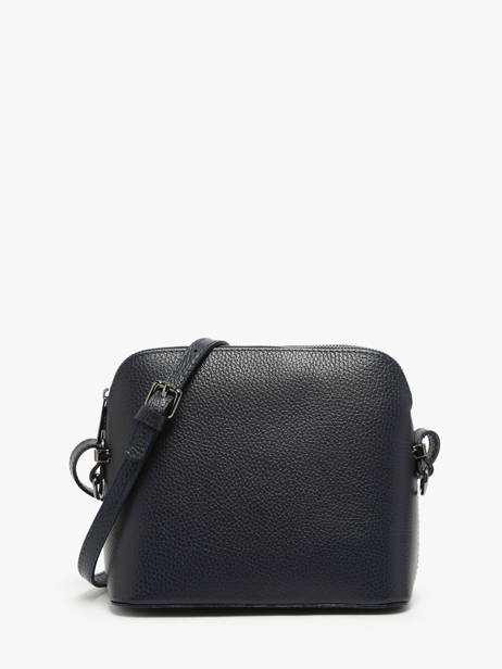 Cross Body Tas Caviar Leder Milano Blauw caviar CA240614