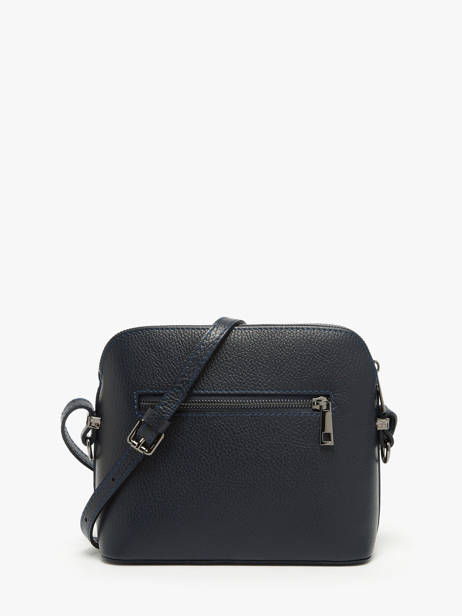 Cross Body Tas Caviar Leder Milano Blauw caviar CA240614 ander zicht 4