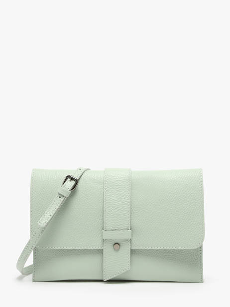 Cross Body Tas Caviar Leder Milano Groen caviar CA240610