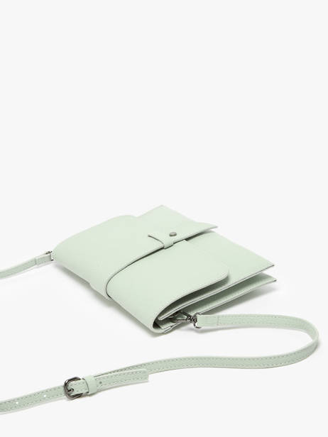Cross Body Tas Caviar Leder Milano Groen caviar CA240610 ander zicht 2