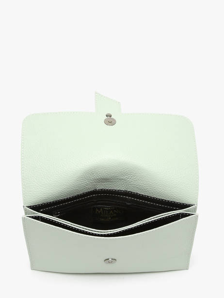 Cross Body Tas Caviar Leder Milano Groen caviar CA240610 ander zicht 3