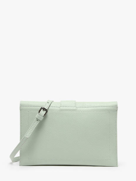 Cross Body Tas Caviar Leder Milano Groen caviar CA240610 ander zicht 4