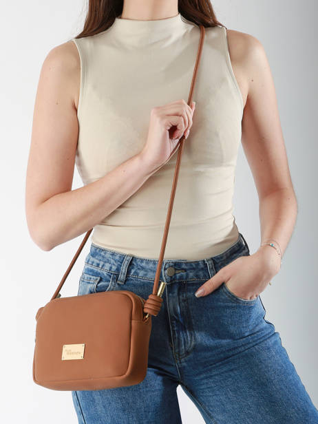 Cross Body Tas M Muscari Woomen Bruin muscari WMUS12 ander zicht 1