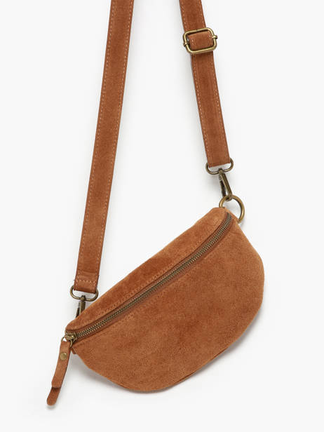 Heuptasje Milano Bruin velvet VE19091 ander zicht 2