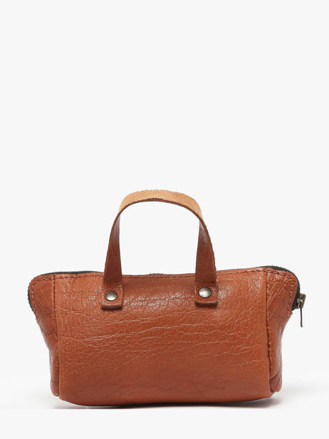 Portemonnee Mon Premier Leder Paul marius Bruin vintage PREMIER ander zicht 2