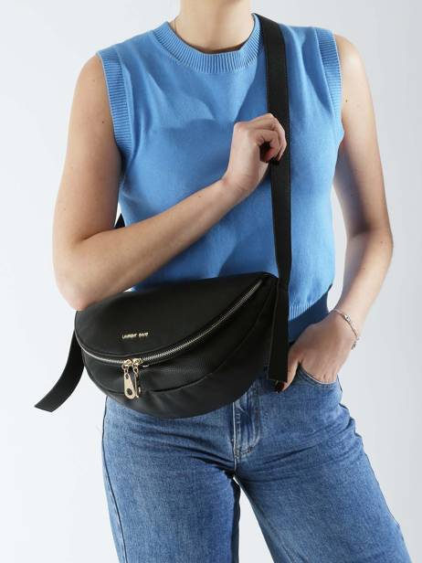Cross Body Tas Estee Laurent david Zwart ld bags 940 ander zicht 1