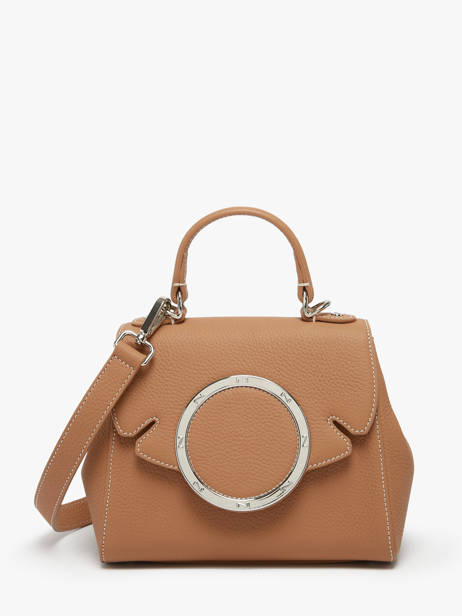 Handtas Yumi Leder Nathan baume Bruin ginkgo 4