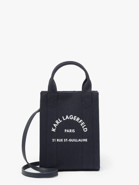 Cross Body Tas Rsg Katoen Karl lagerfeld Blauw rsg A1W50039
