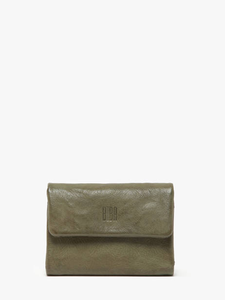 Portefeuille Leder Biba Groen wallet TOT1L