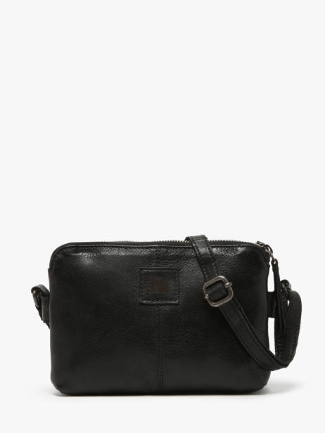 Cross Body Tas Heritage Leder Biba Zwart heritage MOA3L ander zicht 4