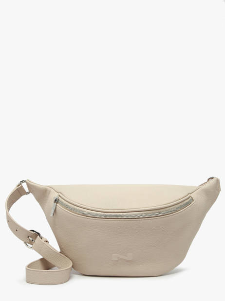 Belt Bag Large Derby Bis Leder Nathan baume Beige n city 22