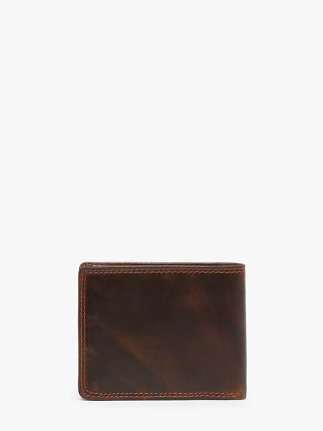Portefeuille Met Portemonnee Leder Maverick Bruin the original MAVTO002 ander zicht 2