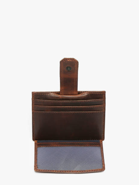 Papierhouder Leder Maverick Bruin the original MAVTO052 ander zicht 1
