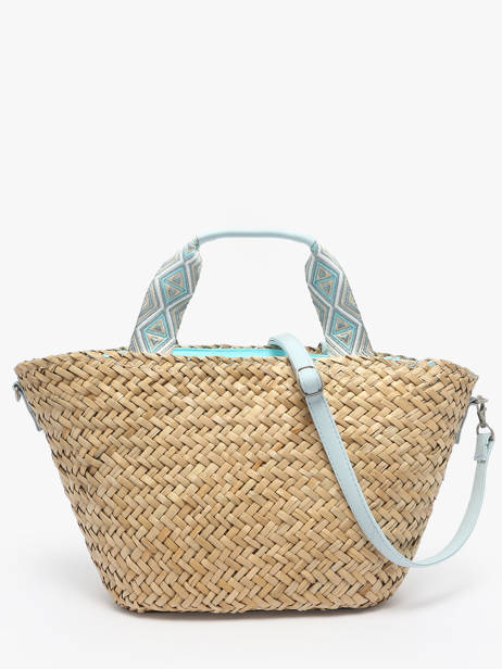 Handtas Estival Stro Le voyage en panier Beige estival PM848 ander zicht 4