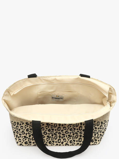 Schoudertas Kailani Papier Les tropeziennes Beige kailani TZ01 ander zicht 3