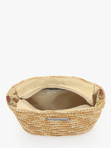 Cross Body Tas Milos Stro Les tropeziennes Beige milos TZ04 ander zicht 3