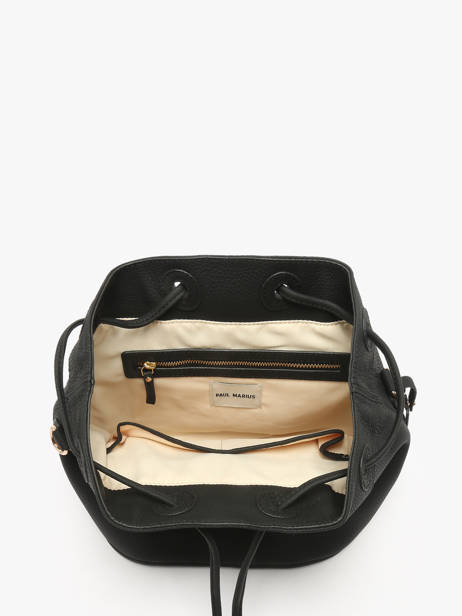 Cross Body Tas La Suite Leder Paul marius Zwart la suite CAPUCSUI ander zicht 3