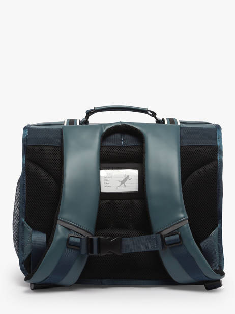 Boekentas Vintage North Cameleon Blauw vintage north CA38 ander zicht 4