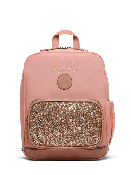 Rugzak 2 Compartimenten Cameleon Roze vintage fantasy SD33 ander zicht 7