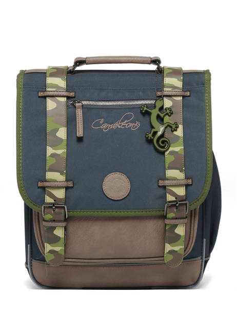 Rugzak Vintage Urban 2 Compartimenten Cameleon Grijs vintage urban SD39 ander zicht 7