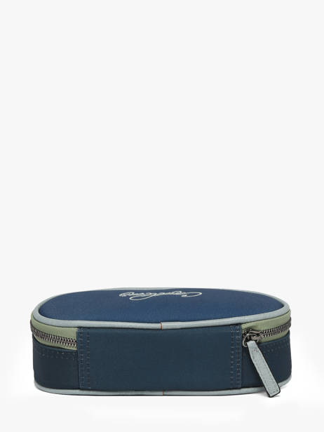 Pennenzak 1 Compartiment Cameleon Blauw vintage urban PLUM ander zicht 3