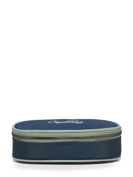 Pennenzak 1 Compartiment Cameleon Blauw vintage urban PLUM ander zicht 4