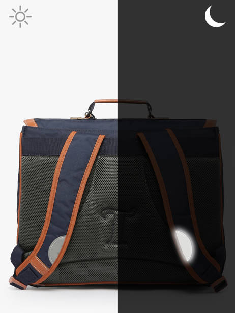 Boekentas 2 Compartimenten Tann's Blauw les fantaisies g 41111 ander zicht 5