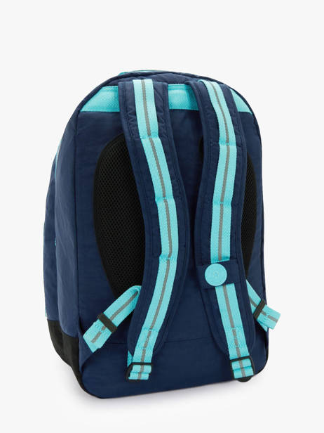 Rugzak 2 Compartimenten Kipling Blauw back to school KI4053 ander zicht 4