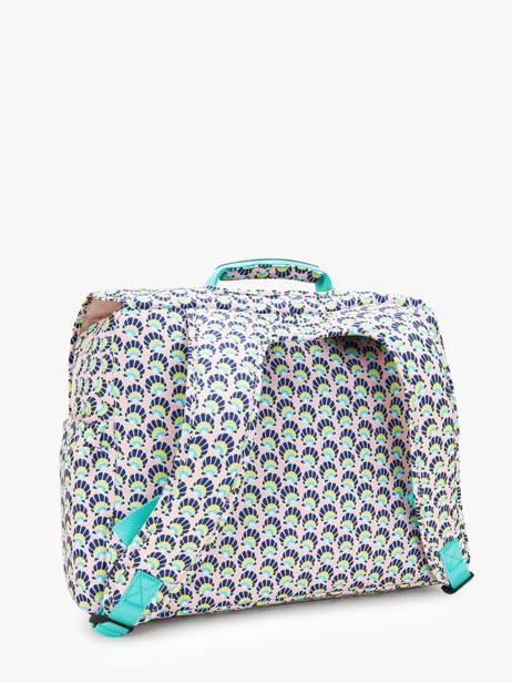 Boekentas 1 Compartiment Kipling Veelkleurig back to school KI3652 ander zicht 4