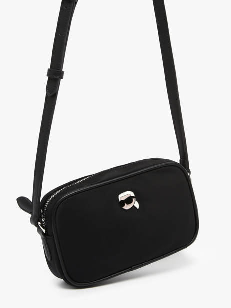 Cross Body Tas K Ikon Nylon Karl lagerfeld Zwart k ikon A3W30128 ander zicht 2