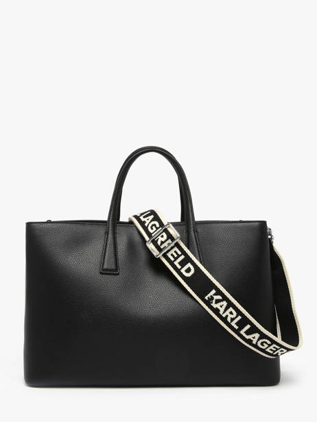 Handtassen Rsg Polyurethaan Karl lagerfeld Zwart rsg A3W30315 ander zicht 4