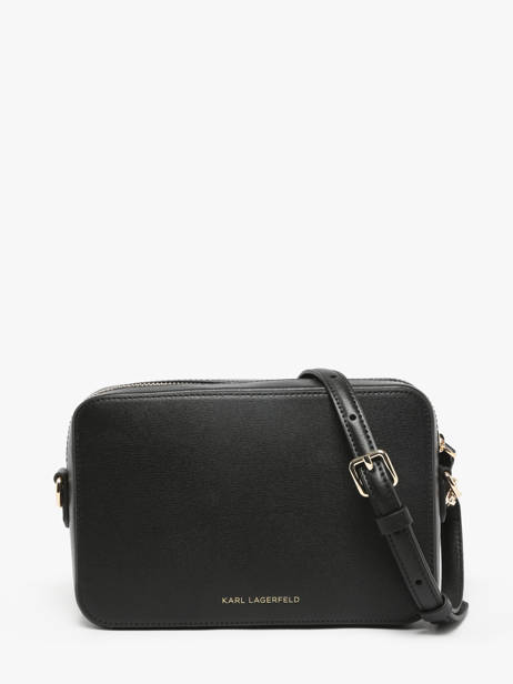 Cross Body Tas K Autograph Leder Karl lagerfeld Zwart k autograph A3W30153 ander zicht 4