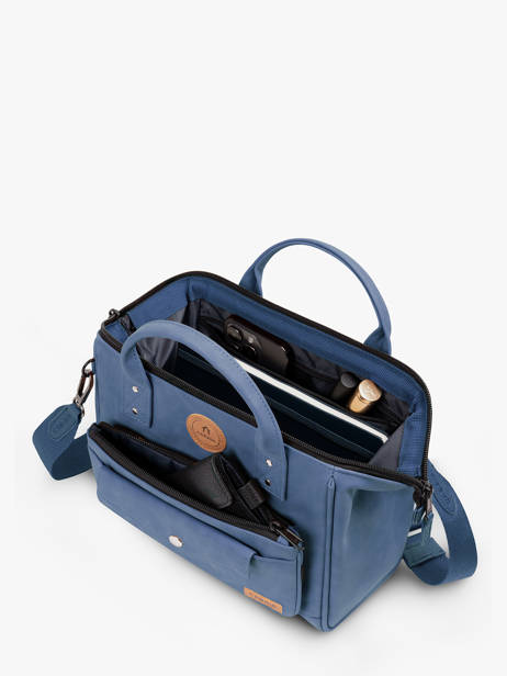 Cross Body Tas Crossbody Cabaia Blauw crossbody S ander zicht 2