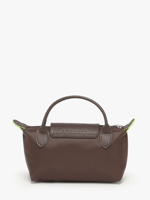 Longchamp Le pliage green Clutch Bruin