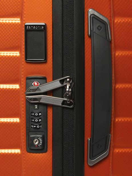 Harde Reiskoffer Proxis Samsonite Oranje proxis 126043 ander zicht 1