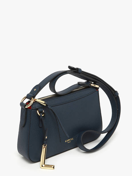 Cross Body Tas Faubourg Leder Lancel Blauw faubourg A13524 ander zicht 2