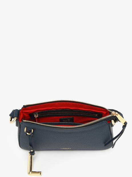 Cross Body Tas Faubourg Leder Lancel Blauw faubourg A13524 ander zicht 3