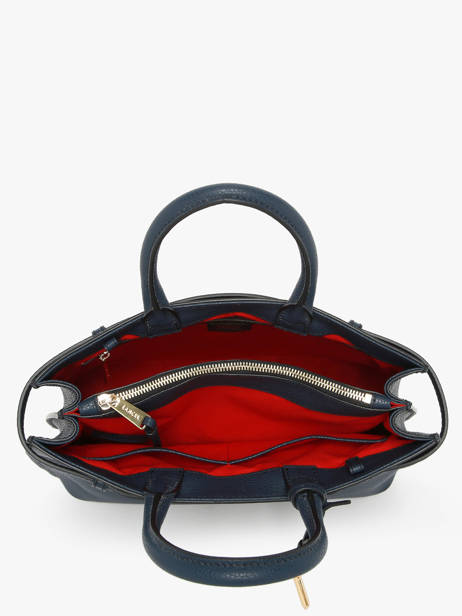 Handtas Faubourg Leder Lancel Blauw faubourg A13528 ander zicht 3