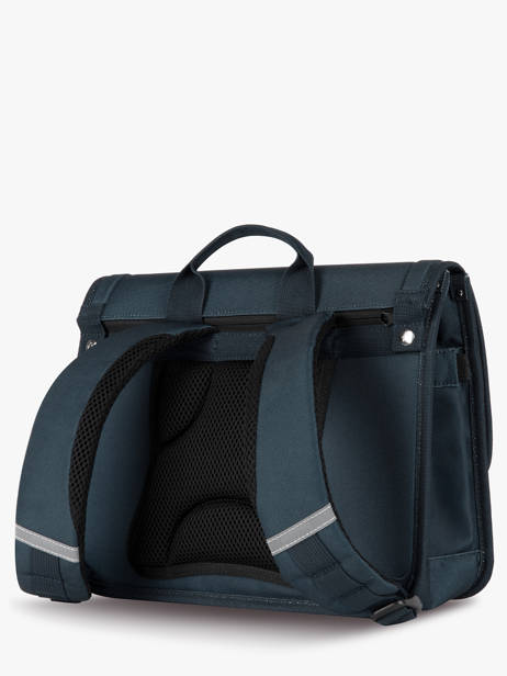 Boekentas 2 Compartimenten Cabaia Blauw school M ander zicht 4