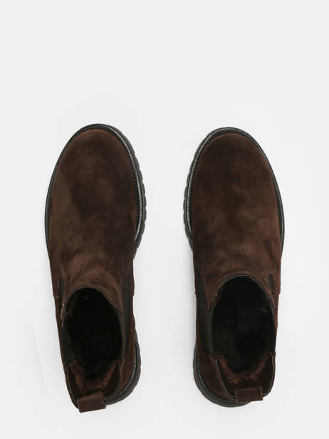 Chelsea Boots Uit Leder Tamaris Bruin women 41 ander zicht 3