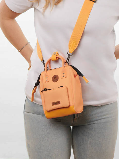 Cross Body Tas Nano Bag 1 Compartiment Cabaia Geel adventurer NANOBAG ander zicht 1