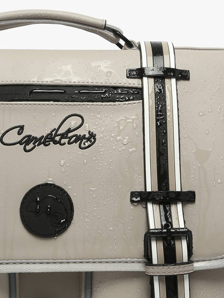 Boekentas Vintage North Cameleon Grijs vintage north CA41 ander zicht 6