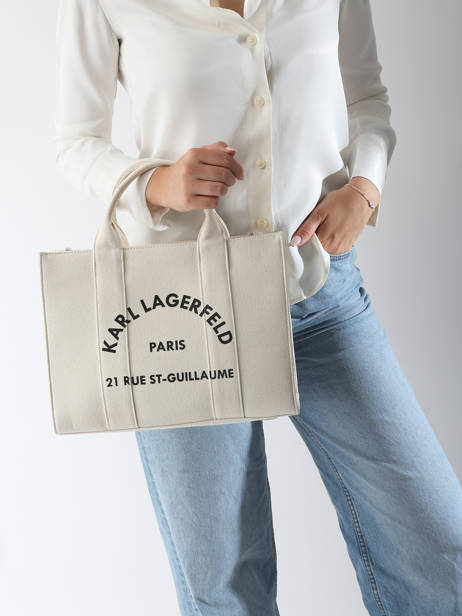 Heuptasje Rsg Katoen Karl lagerfeld Wit rsg A1W50010 ander zicht 1